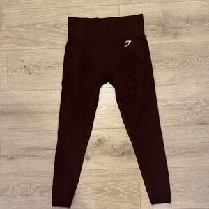Gymshark Dark Maroon Leggings